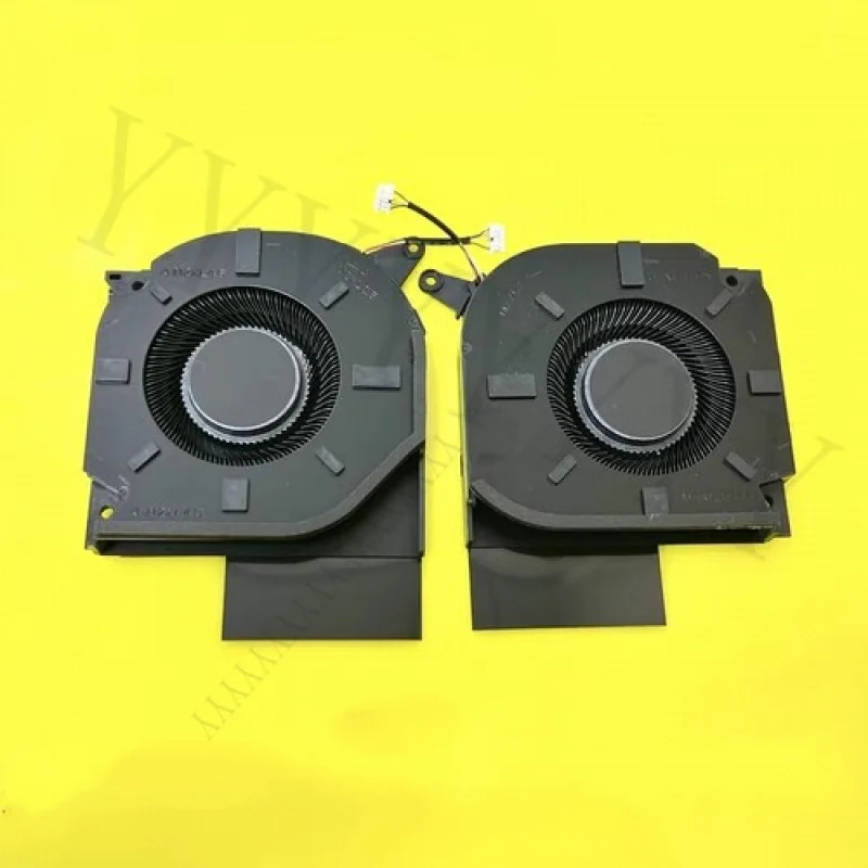 Y+New CPU GPU Coolng Fan DC12V For HP OMEN 16.1 " Gaming 16-u 16-wf 16-xf TPN-C167