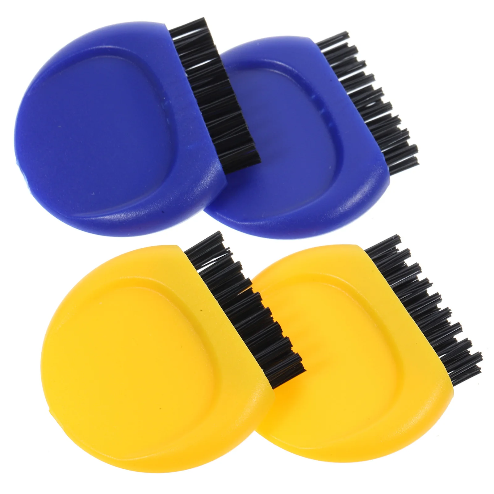 

4Pcs Golf Club Brush PP Nylon Material Reusable Wear-Resist Ball Cleaning Brush for Golf Training and Travel Use