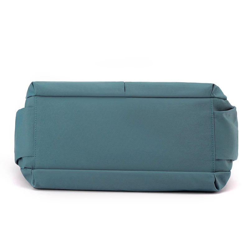 Schicke Damen Nylon Umhängetasche mit Verstellbarem Riemen Reißverschluss Vielseitige Einfarbige Schultertasche für den Alltag – Detail 10