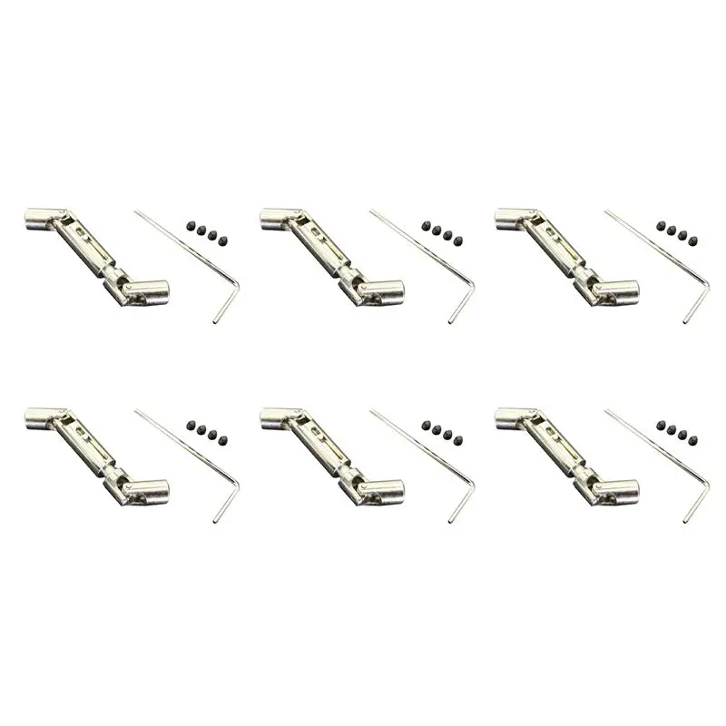 BEDW-6X Upgrade Metal CVD Drive Shaft For WPL 1/10 D12 1/16 C14 C24 C34 B14 B24 B16 B36 Henglong RC Car Parts Accessories