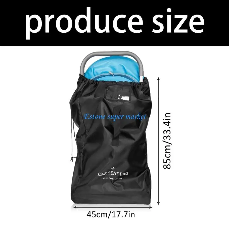 090B حقيبة سفر محمولة مقاومة للماء لمقعد سيارة الطفل 300D حقيبة ظهر من قماش أكسفورد #6