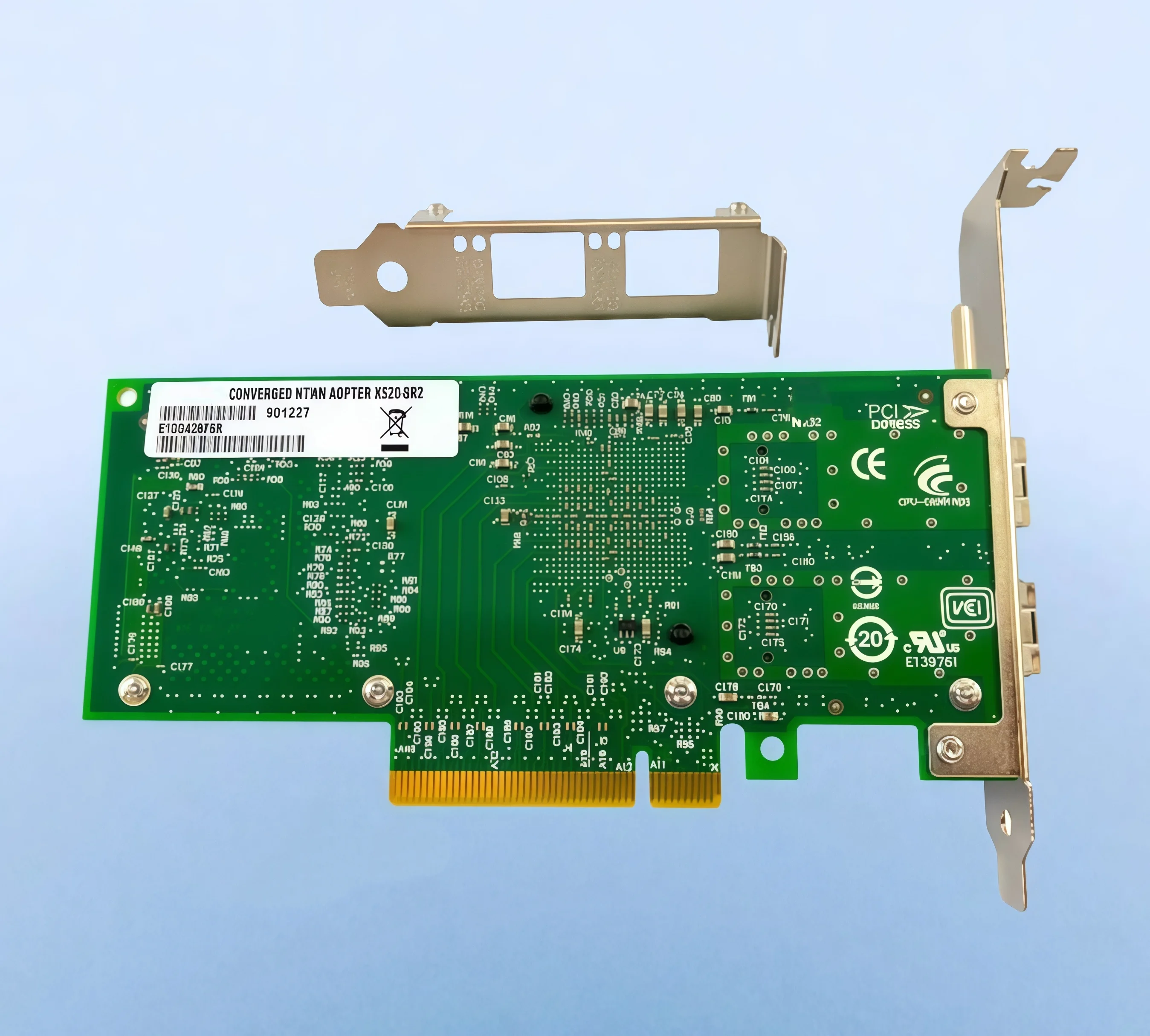 Brand new original X520-DA2/SR2 82599ES 10 Gigabit Dual-Port Fiber Optic Network Card for Synology ESXi passthrough