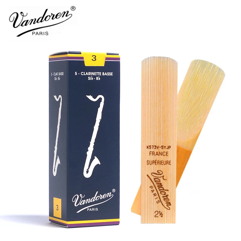

Трости Франция Vandoren bass для кларнета Blue box
