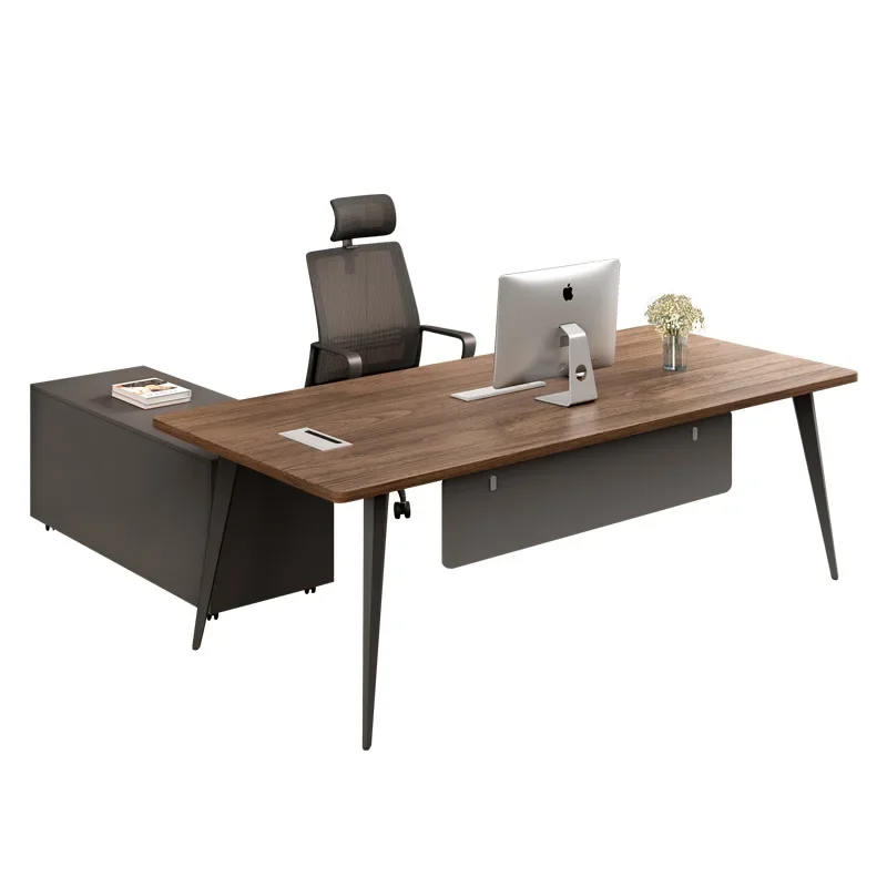 

Durable High-quality Desk Premium Sense Head Desk Manager Office Desk Chair Combination