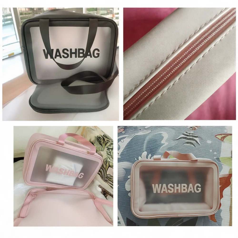 Waterproof Travel Cosmetic Organizer Large Capacity Toiletry Bag Portable Makeup Pouch Storage Case For Business Trip Essentials