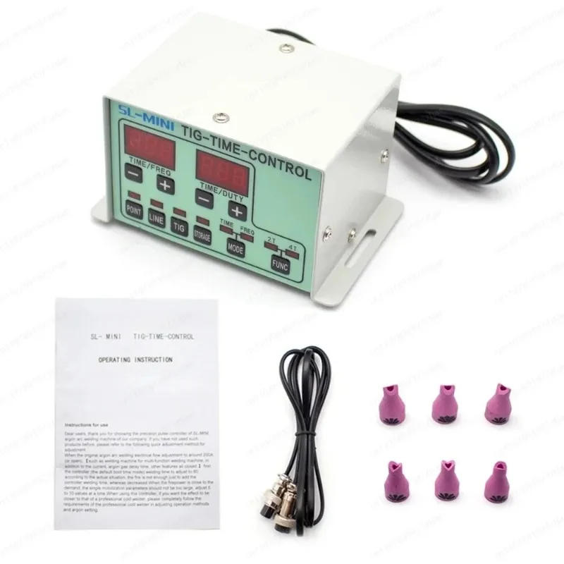 Mini Cold Welder Conversion Controller, Time Pulse Regulator for DIY TIG Welder Upgrade & Stainless Steel Spot Welding