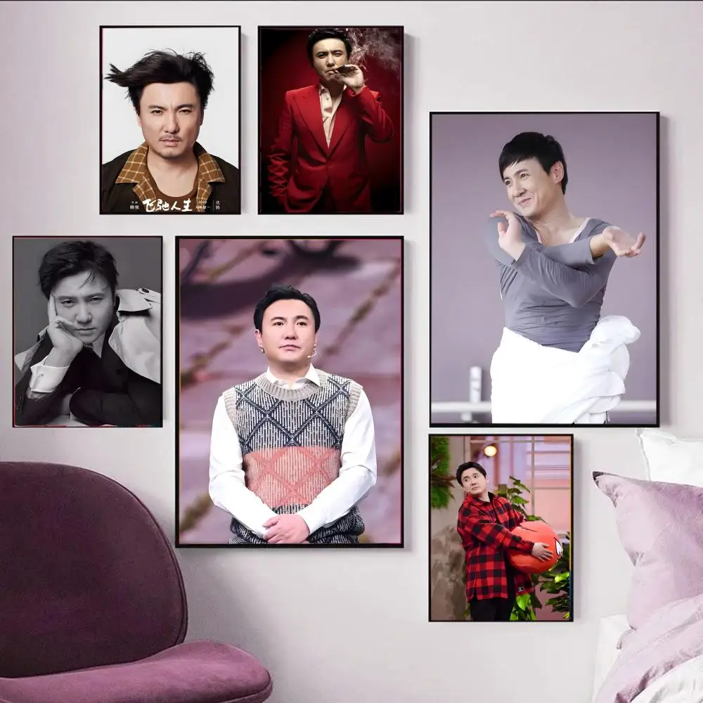 actor comedic Shen Ten Poster  Poster Wall art print art suitable for living parlor home decoration gift