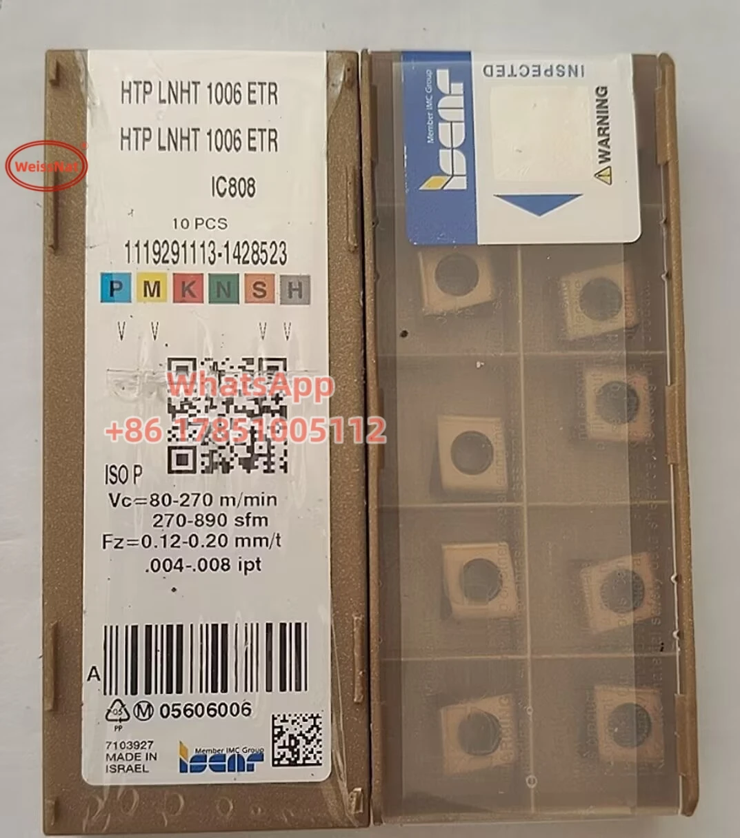 

ISCAR HTP LNHT1006ETR IC808 Карбидная вставка