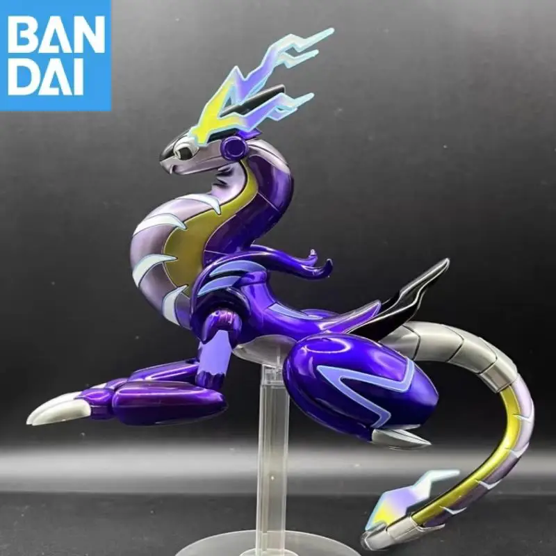 ของแท้จาก Bandai Namco Banpresto โปเกมอน 59 มิไรดอน ชุดประกอบใหม่และยังไม่ได้เปิด ฟิกเกอร์อนิเมะ PVC ของสะสม ของเล่นเด็ก ของขวัญ
