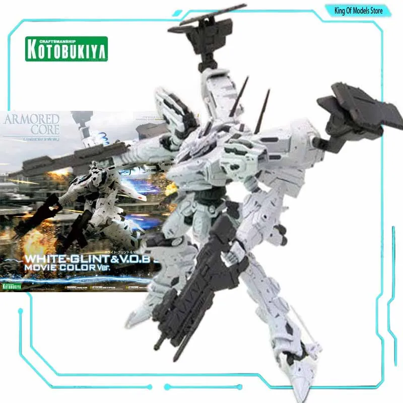 Kotobukiya Original Model Kit ARMORED CORE Lineark White-glint V.o.b Set  Anime Action Figure Assembly Model Toy for Boys Gifts