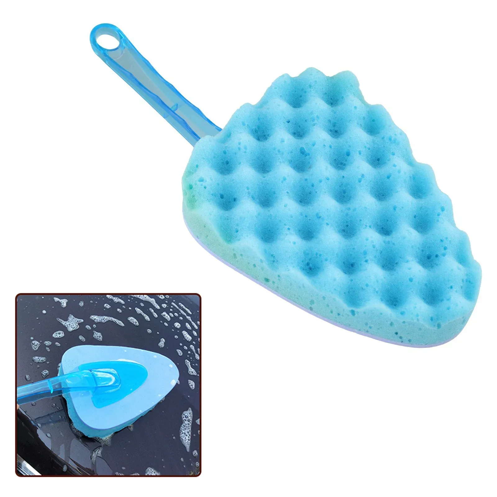 

Car Cleaning Wheel Sponge Brush Auto Wash Shine Polishing Cleaner Washing Tyre Brushes Tools Car Cleaning Tools