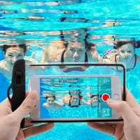 Waterproof Phone Case Drift Diving Swimming Waterproof Bag for 6inch Mobile Cover Pouch Bag Case Underwater Dry Bag Case Cover