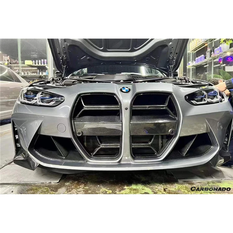 Dry Carbon Fiber Front bumper Grill forBMW M3 G80 M4 G82 G83