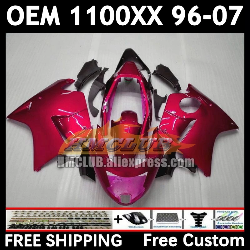 Blackbird For HONDA CBR1100 XX CBR1100XX 85No.131 CBR 1100XX 1996 1997 1998 1999pearl red 2000 01 02 03 04 05 06 07 Fairings