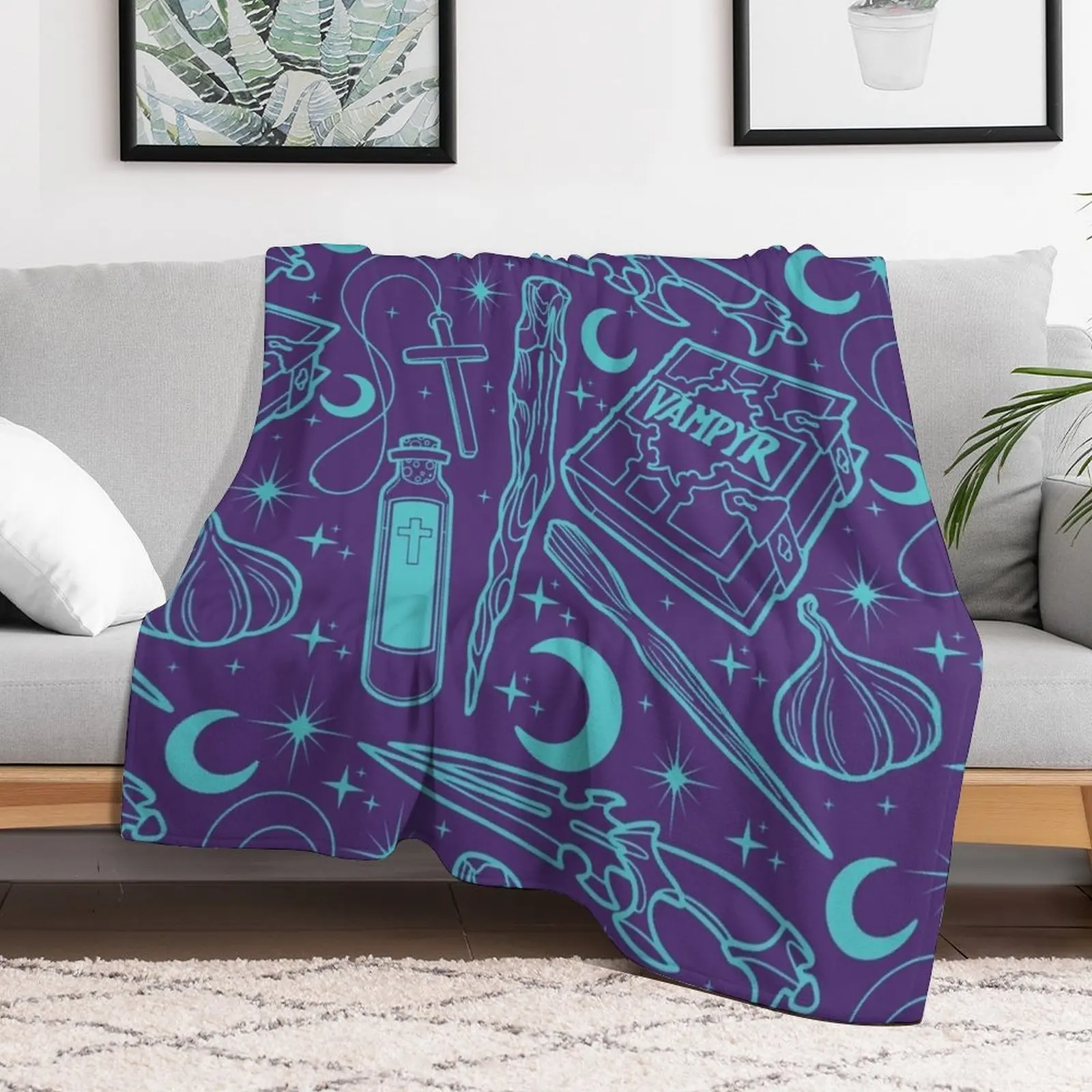 Buffy the Vampire Slayer Weapons II Throw Blanket Loose christmas gifts Sofa Quilt Blankets Sofas Of Decoration Blankets