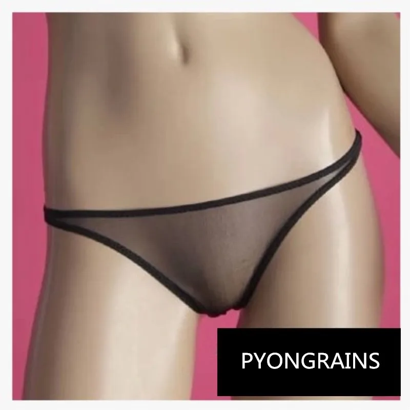 Sexy Lingerie for Women Thongs Soft Elastic Mesh T-panties Transparent Seductive Hot Female Underwear Low Waist Трусы Женские