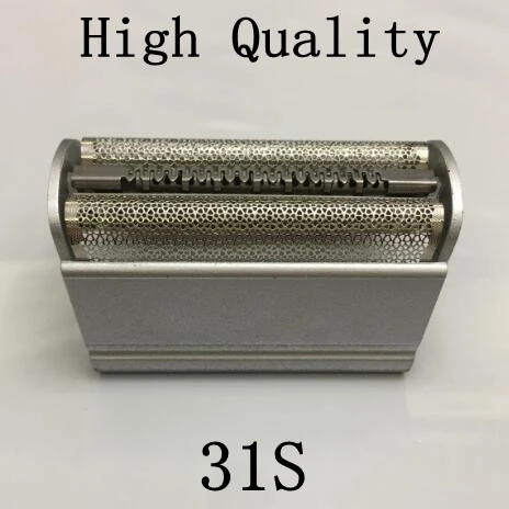 

1Pcs 31S Foil Frame Replacement head razor blade for braun shaver 31B 6012 6015 6312 6510 6410 6512 6515 6518 6520 6521 6522