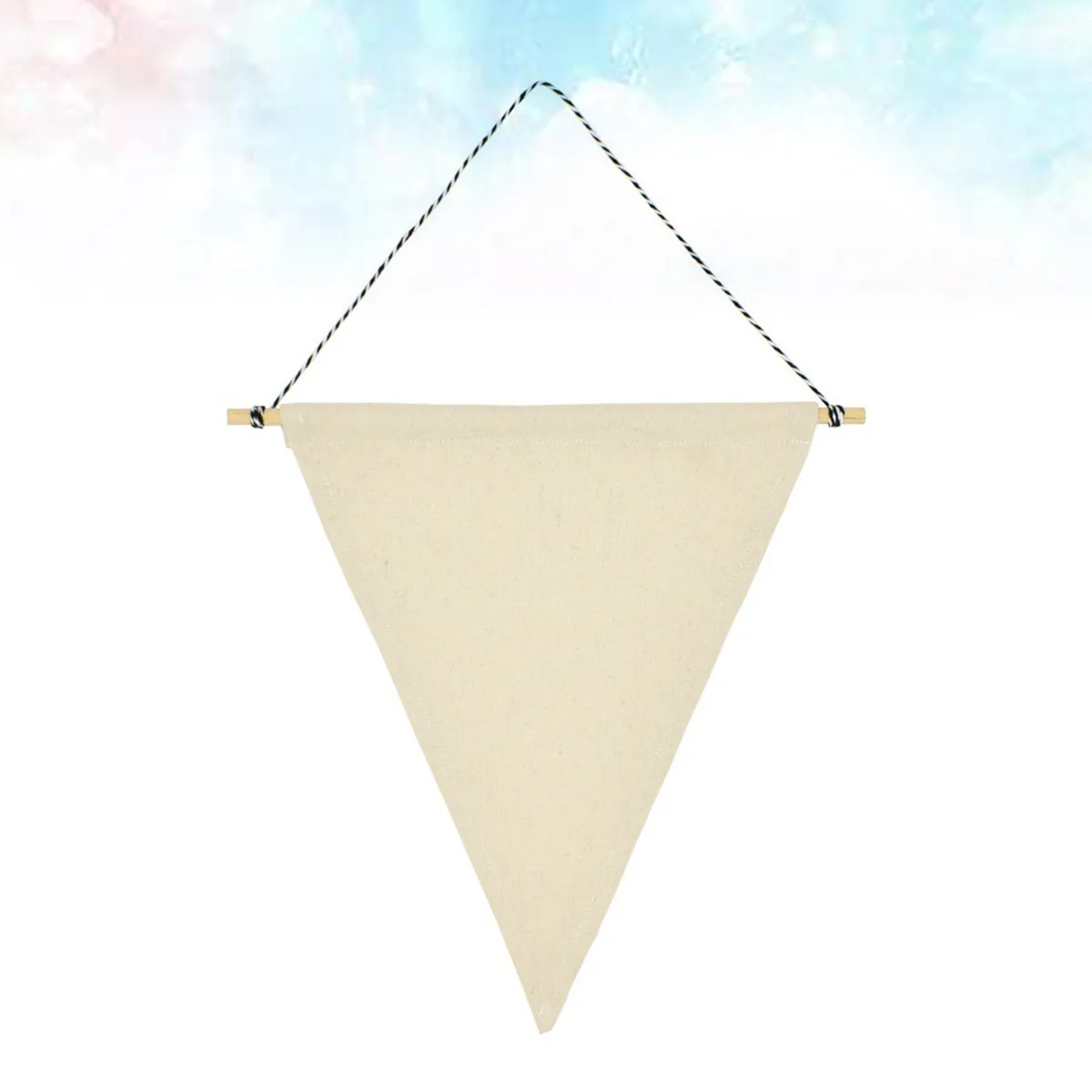 2Pcs Brooch Display Banner Pennant Style Hanging Badge Banner for Pin Collection Wall Art Party Wedding Decoration DIY Display