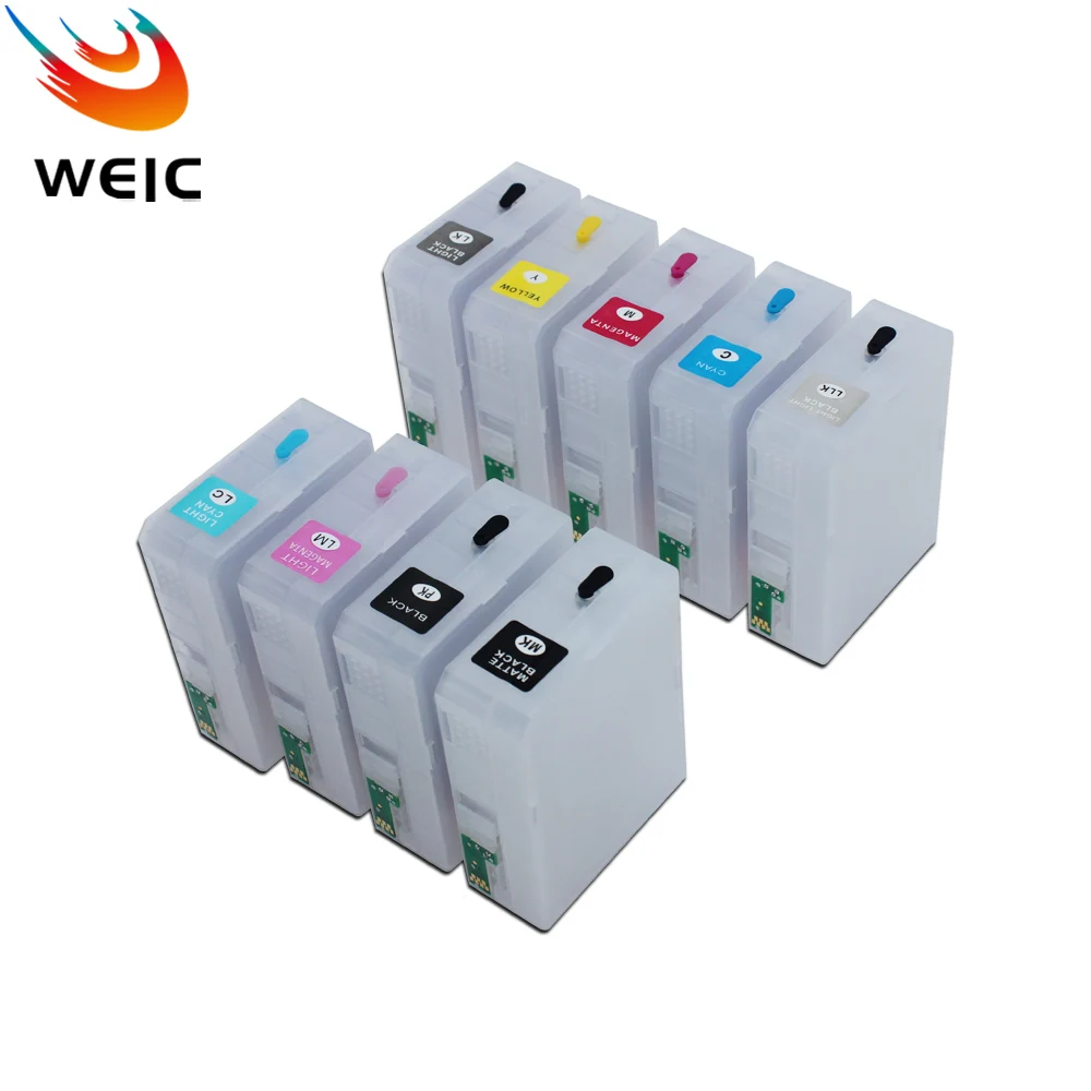 SC-P800 T8501-T8509 Refillable Ink Cartridge for Epson SureColor P800 Printer with ARC Chip - Image 4