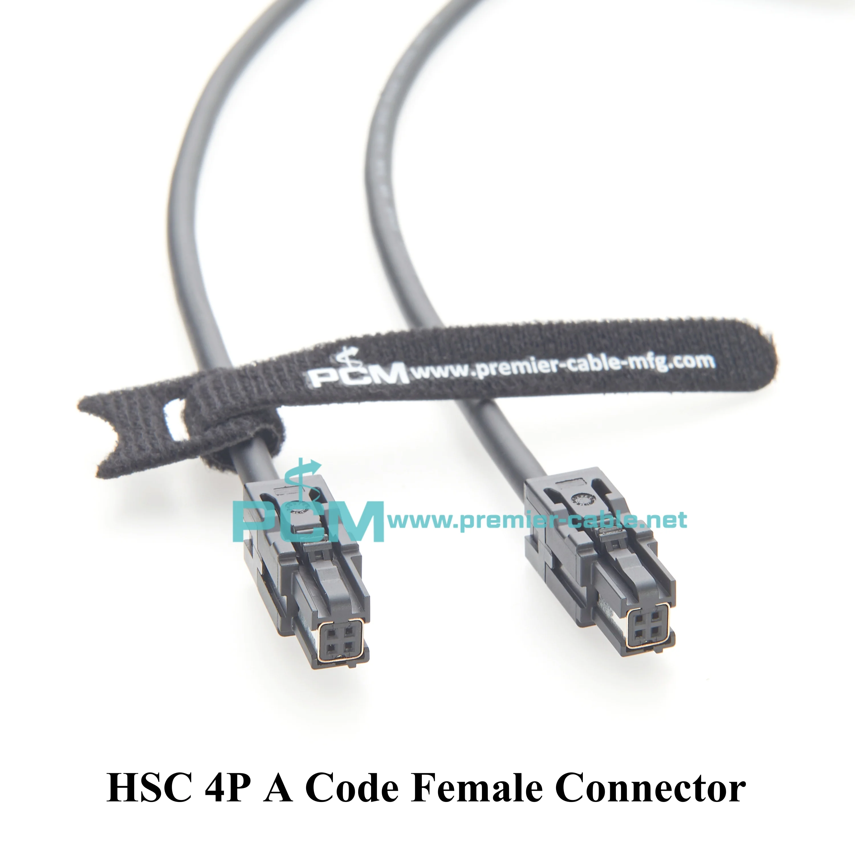 HSC 4Pin A Code Female to Female Automotive Harness HSC to HSC High-Speed Connector Data Transfer Cable for ADAS, Infotainment