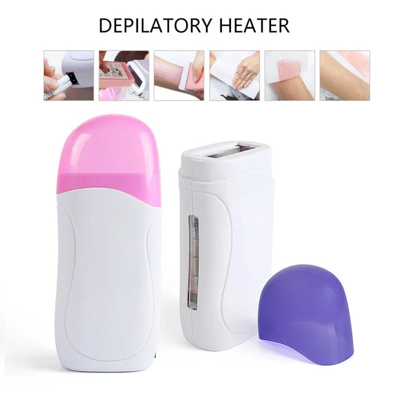 

Portable Wax Cartridge Epilator Roll On Depilatory Heater For Hair Removal Depilation Handheld Wax-melt Machine Skin Care