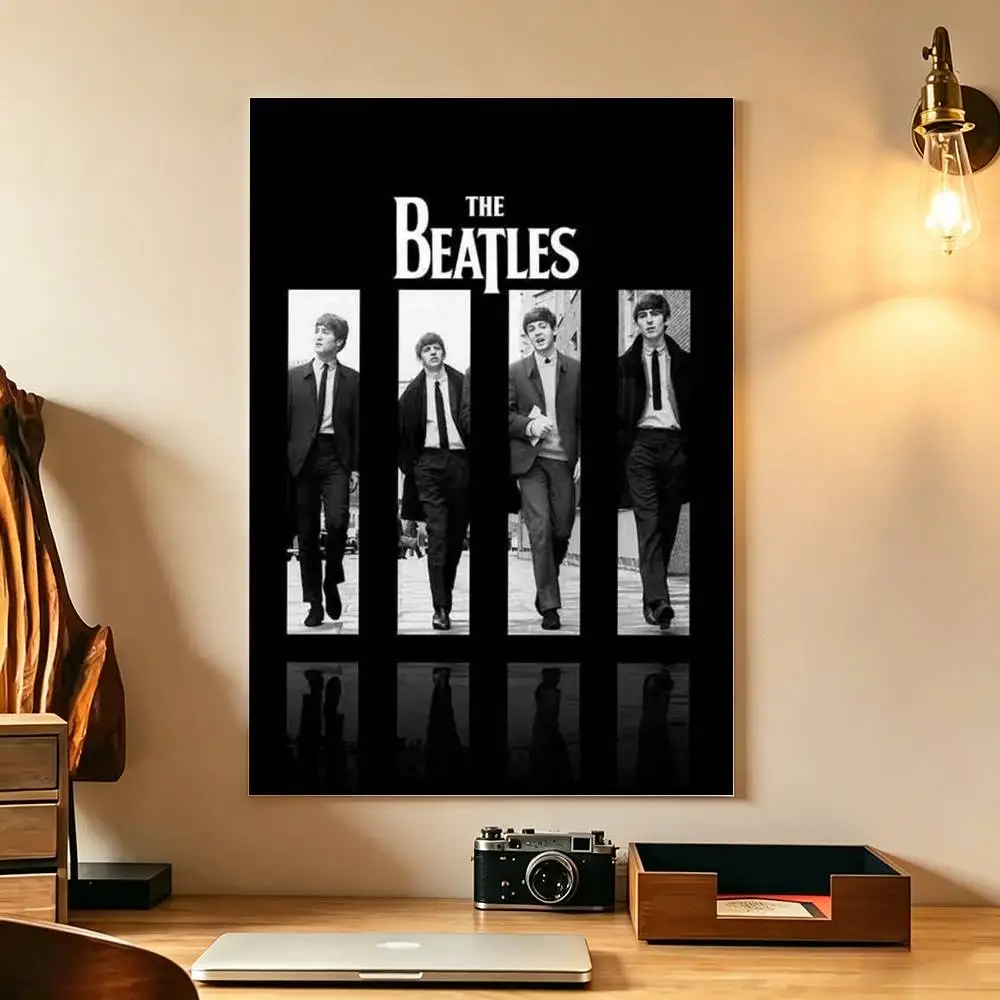Band The B-BeaTLES-S Poster High Quality Dorm Living Room Aesthetic Wall Decoration Painting Stickers Gift
