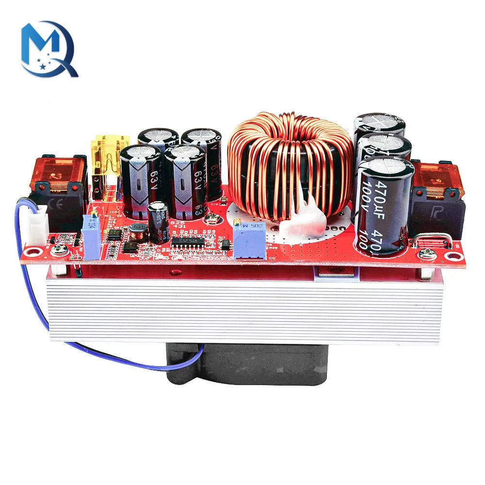 Imagem -03 - Dc-dc Boost Converter Step up Módulo de Alimentação Carregador de Voltagem Ajustável 1800w 40a 1500w 30a 1200w 20a 1060v a 12-90v