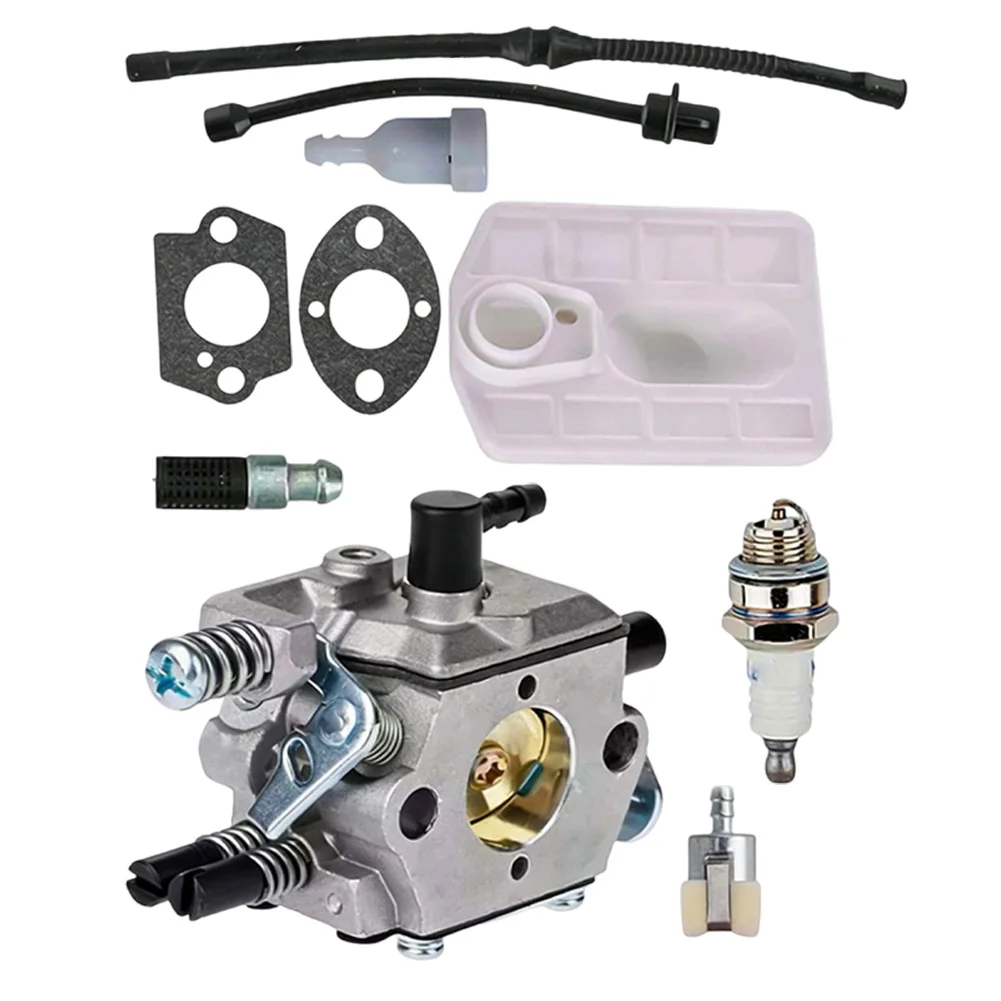 Carburetor Kit For 4500 5200 5800 Chainsaw 45cc 52cc 58cc Engine For Taurus For Timbertech Garden Power Equipment Accessories