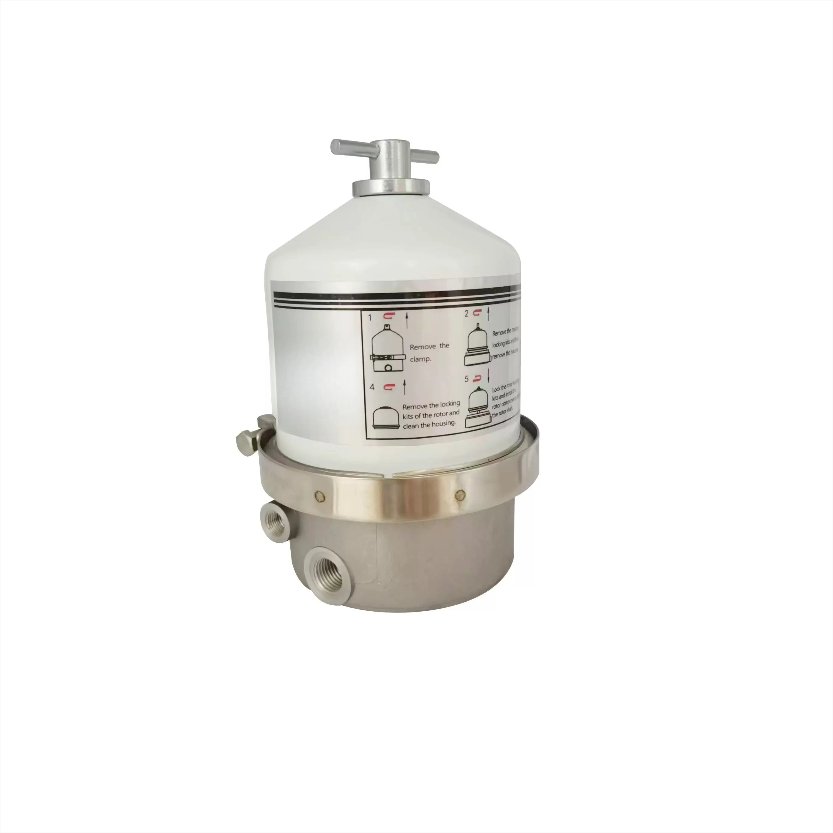 Screw-on Centrifugal Oil Filter Cleansing RG020 Diesel Engine Oil Filter Small Universal Lubrication Filters for Car