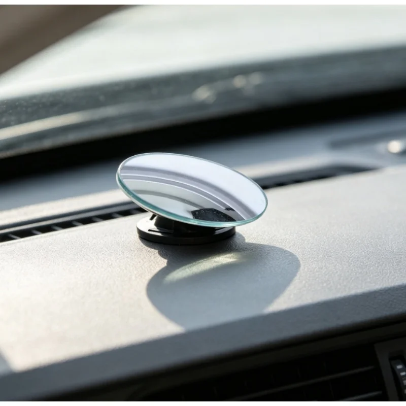 Rimless Mirrors 360 Degree HD Blind Spot Mirror Adjustable Car Rearview Convex Mirror for Car Reverse Wide Angle Vehicle Parking