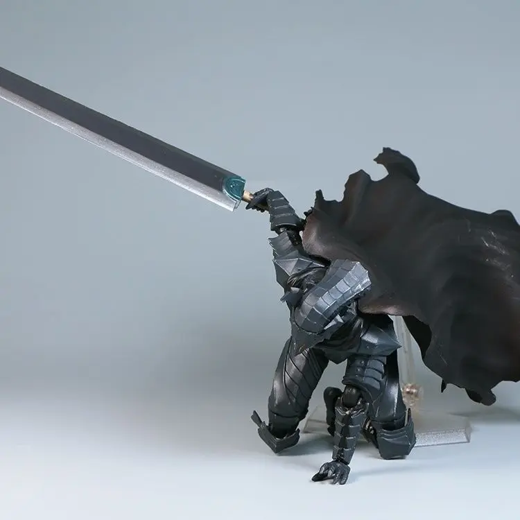 16cm Figma Sp-046 Berserk Guts Berserker Armor Review Anime Figurka Armor Of Berserk Figurka akcji Model dla dorosłych Zabawka Lalka