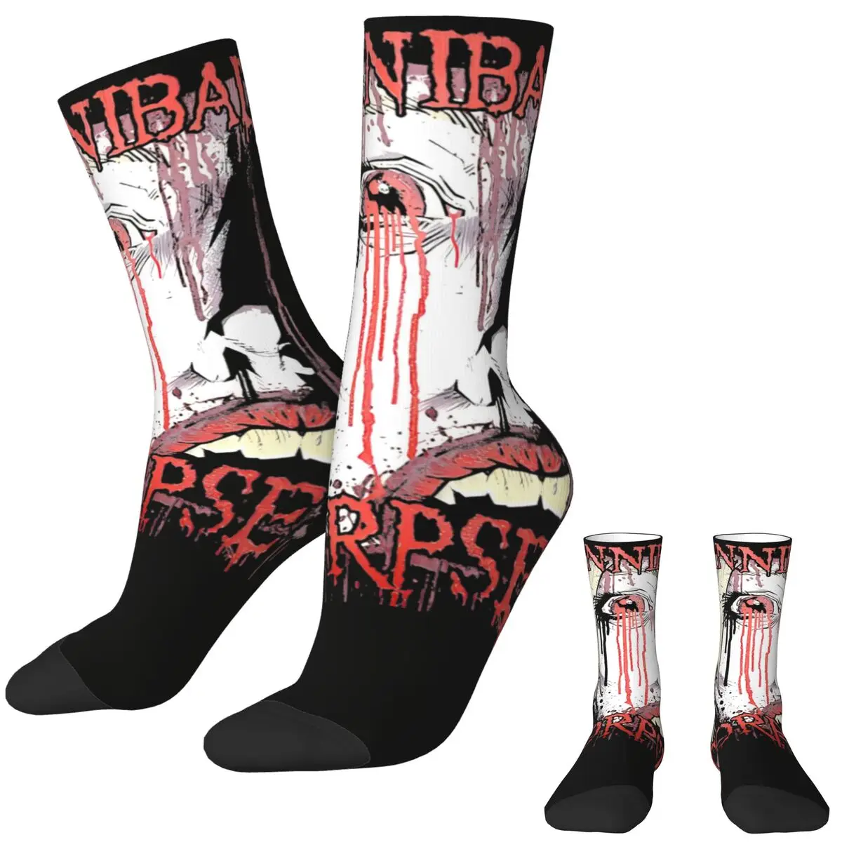 Cannibal Corpse Followed Home Stockings Women Men Socks Medium Soft Casual Socks Winter Skateboard Anti Skid Graphic Socks Gift