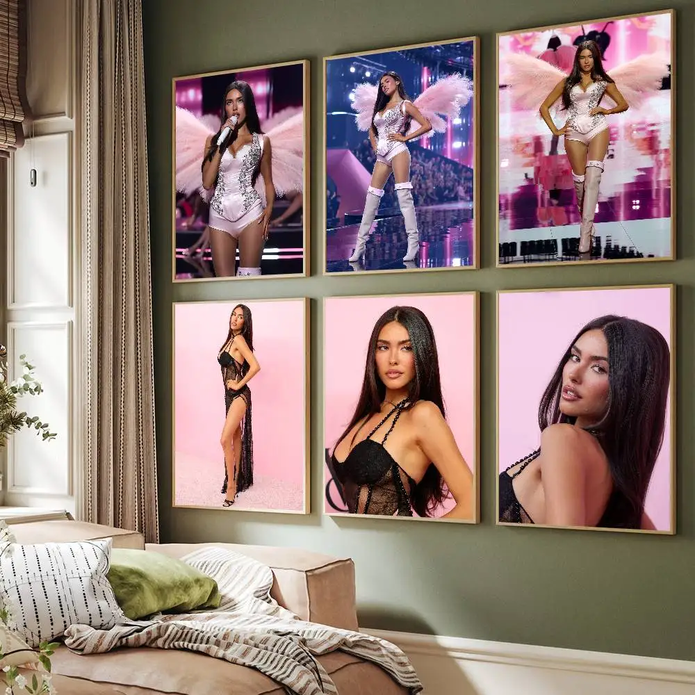 ماديسون البيرة المغني ملصق معرض يطبع ذاتية اللصق ديكور المنزل الديكور صور مطبوعة للحوائط غرفة المعيشة ملصق