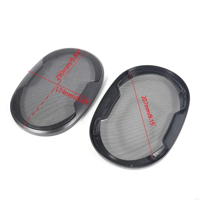 Q5WA Car Speaker Grille Mesh Cover Grill Cover Guard Protector Car Subwoofer