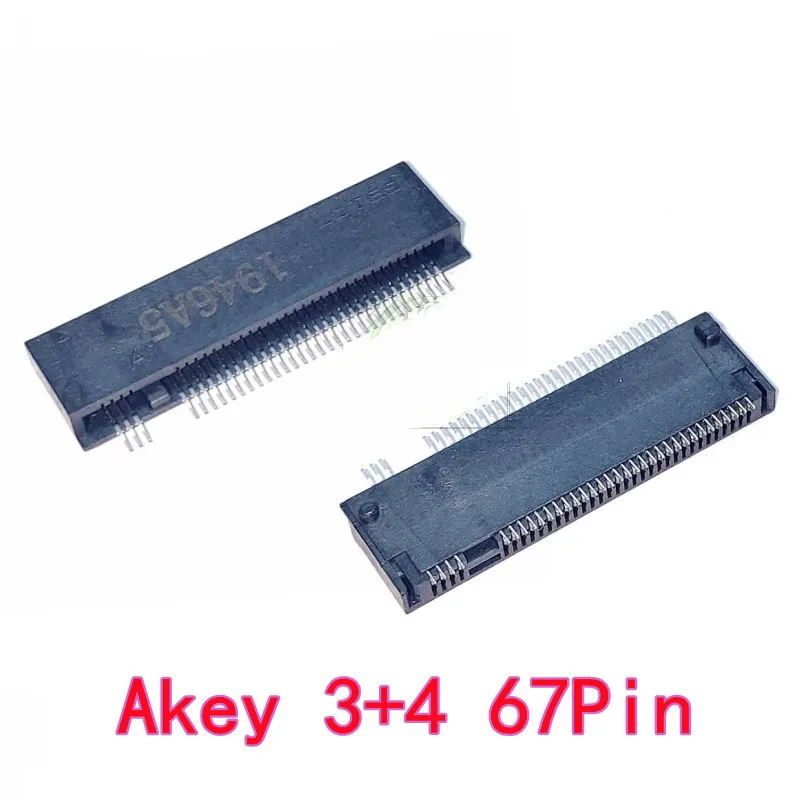 5 قطعة مقبس NGFF/M.2 موصل واجهة لمقبس أنثى SSD 67P A/B/E/M مفتاح ، 2.3/3.2/4.2/8.5H