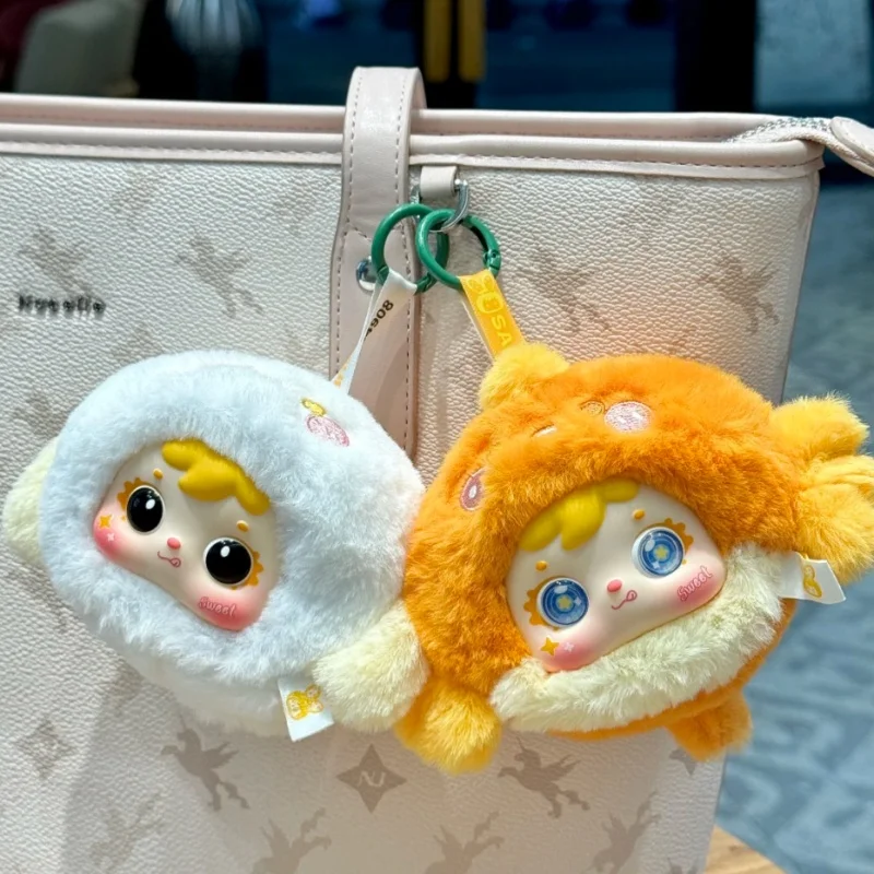 جديد 10 سنتيمتر حقيقية ثلاثة الشعر الصغير صموئيل المحيط التعبئة سلسلة صندوق أعمى حقيبة أنيقة قلادة دمية الديكور لعبة فتاة هدية #3