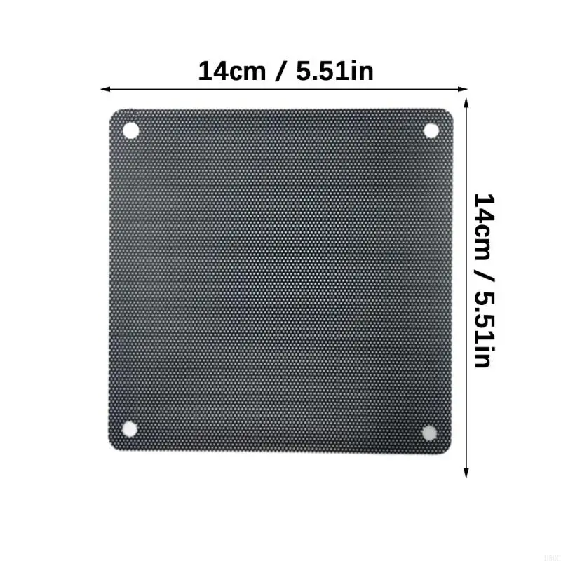 14 سم للكمبيوتر الشخصي مروحة مروحة مروحة الغبار غرامة PVC الغبار غلاف الغبار لتبريد الكمبيوتر D5QC #6