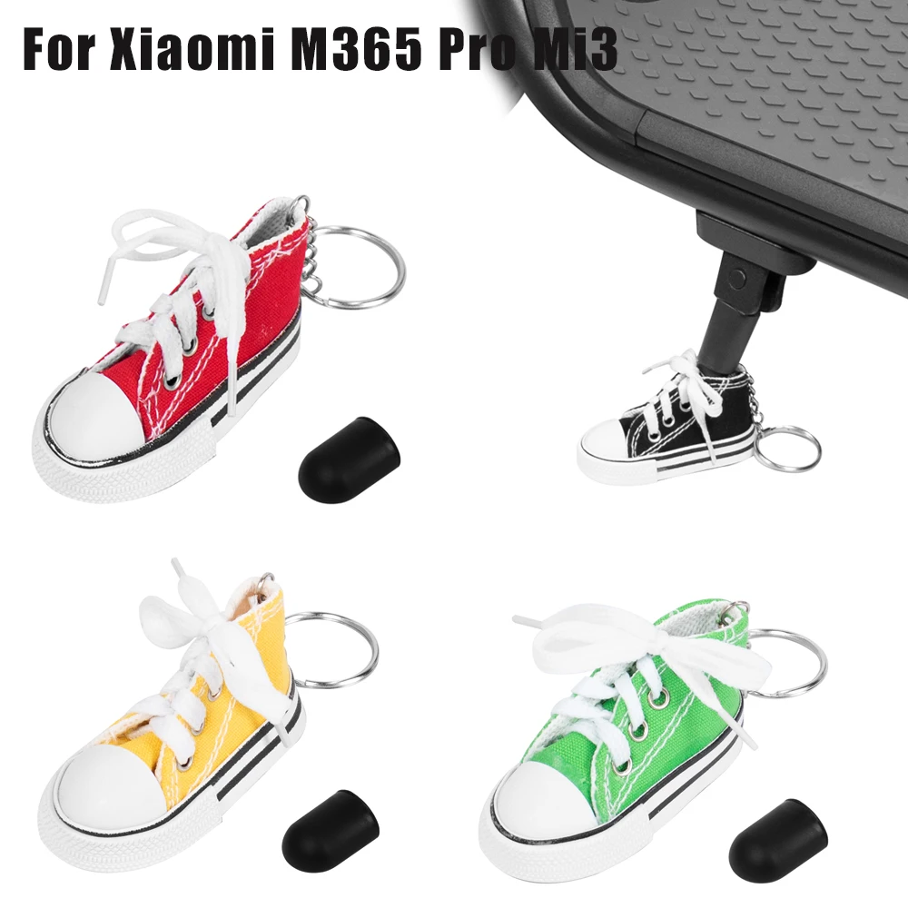 Parking Scooter Tripod Side Foot Support Cute Mini Shoe Cover Creative Keychains for Xiaomi M365 ES1 ES2 Tripod Side E-Scooter