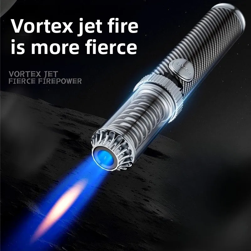 NEU 1300 °   Vortex Fierce Firepower Sprühpistole Butan-Gasfeuerzeug mit Sicherheitsverriegelung BBQ Küche Großvolumige Schweißpistole Zünder