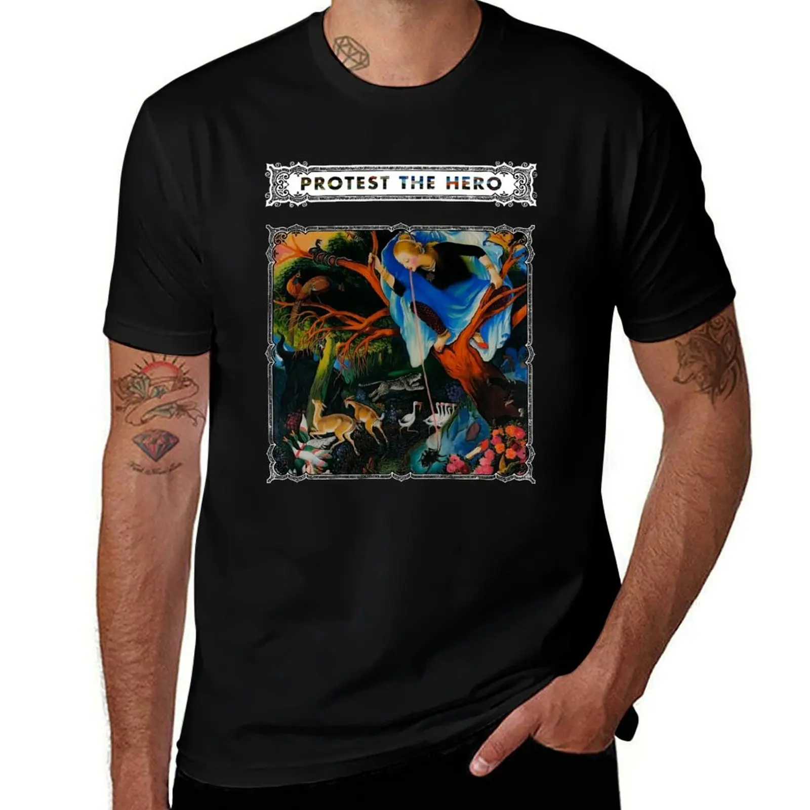 PROTEST THE HERO T-Shirt Casual Trendy Short Sleeve T-Shirt
