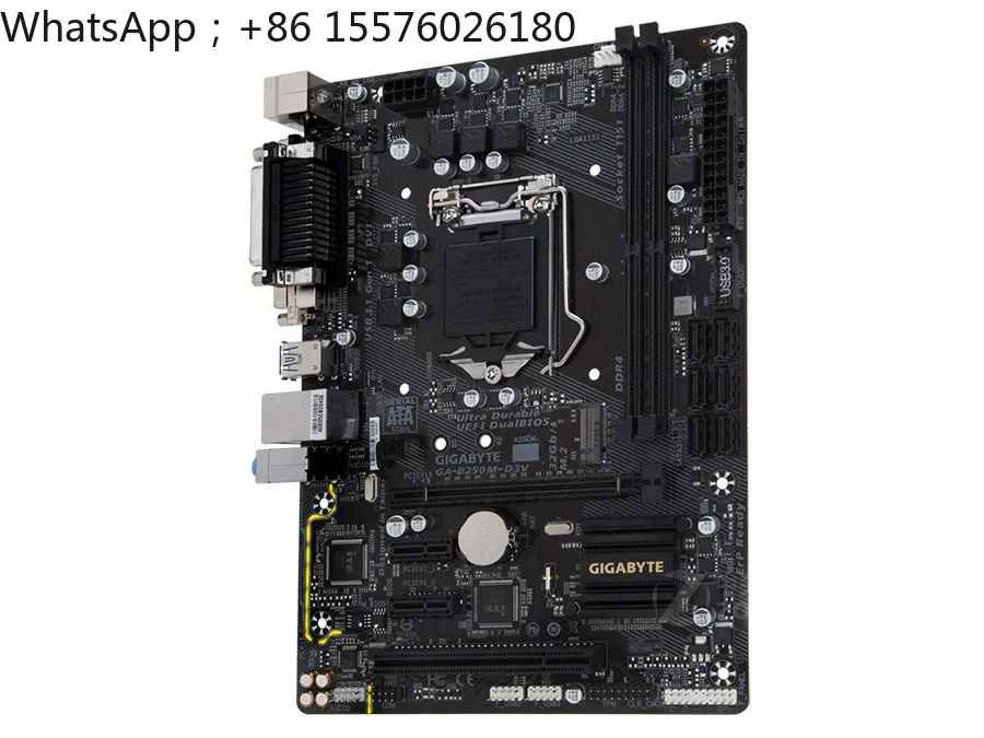 GA-B250M-D3V B250M-D2V1151 Main Board DDR4 Memory on 6th 7th Generation CPU