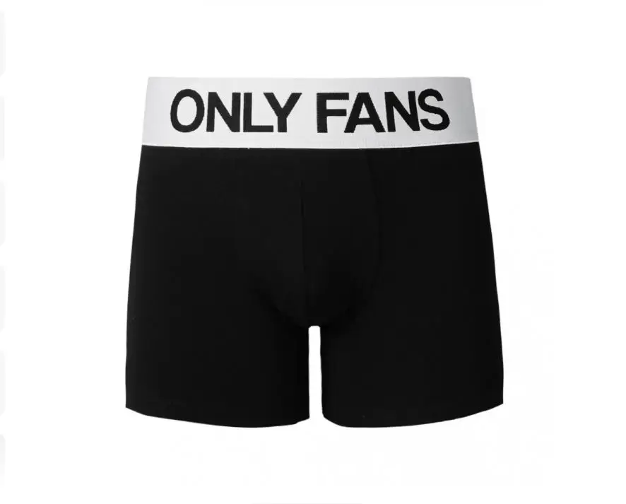 

2025 ONLY FANS Flat cornered wide edge spoof double-sided sports underwear NK90