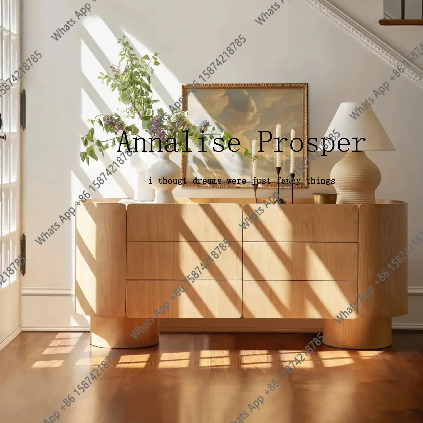

J Log Wind Solid Wood Chest Cabinet Living Room Home Locker Designer Arc Against The Wall Dining Side Cabinet