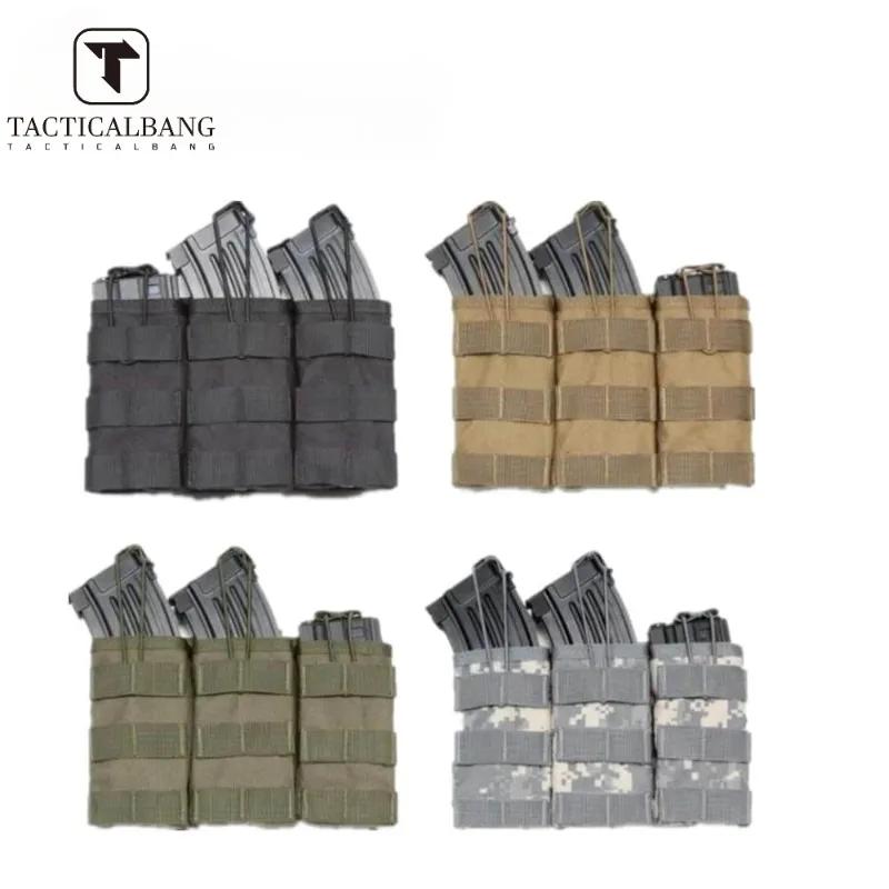 Tacticalbang Outdoor Hunting Mag Pouches Triple&Double 5.56/7.62