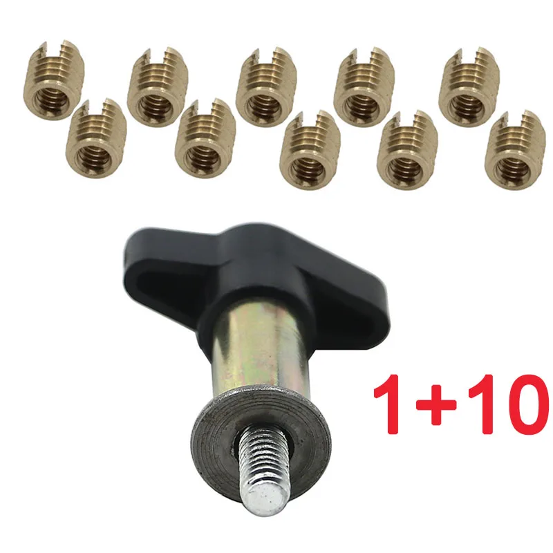 10  Nuts +1 Brass Tool Fairing Insert Repair Kit For Touring Electra Glide FLH/T FLHX FLHR Batwing