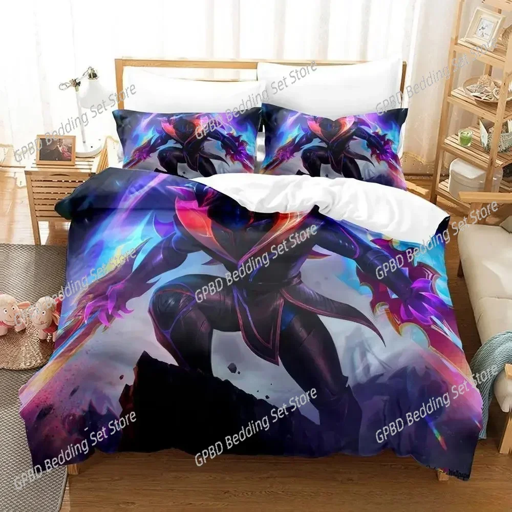 

Home textile Game ZED Comfortable Duvet Quilt Cover Pillowcase Bedding Set Children Bedroom Decoration Home Textile