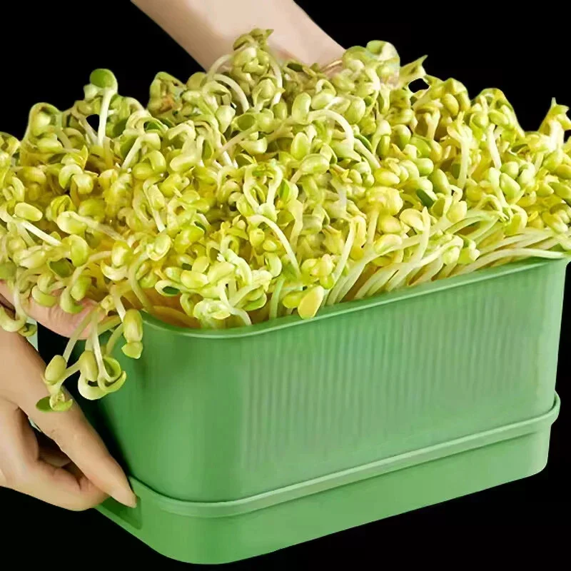 Plastic Grow Nursery Pots Vegetable Soilless Nursery Trays Seed Germination Tray Seedling Sprout Plate Garden Supplies