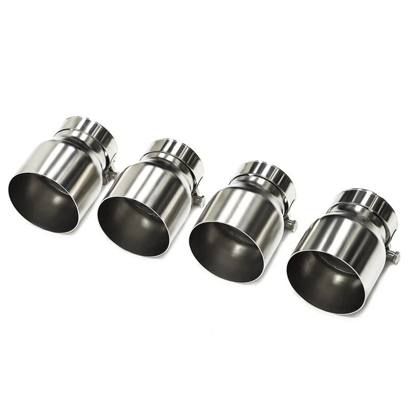4 Pcs/lot Stainless Steel Exhaust Tips For BMW F87 M2 F80 M3 F82 F83 M4 Direct Plug Exhaust Tip Muffler Tip Tailpipe Nozzle - Image 2