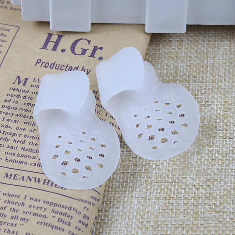 Pexmen 2/4Pcs Pinky Toe Separators Little Toe Cushion Splint Small Toe Protector Prevent Blisters Callus and Corns