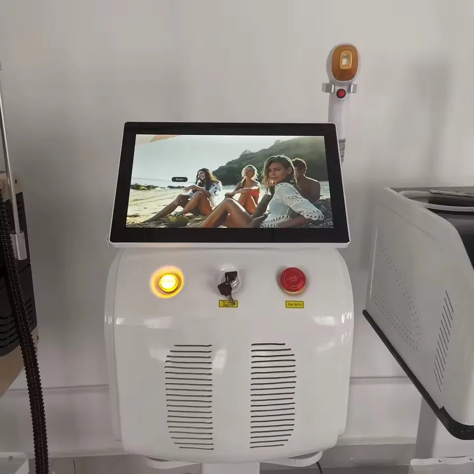 2025 Powerful 3500W Alexandrite Ice Platinum Laser Epilator Professional Diode Laser Machine Permanent Hair Remover for Woman